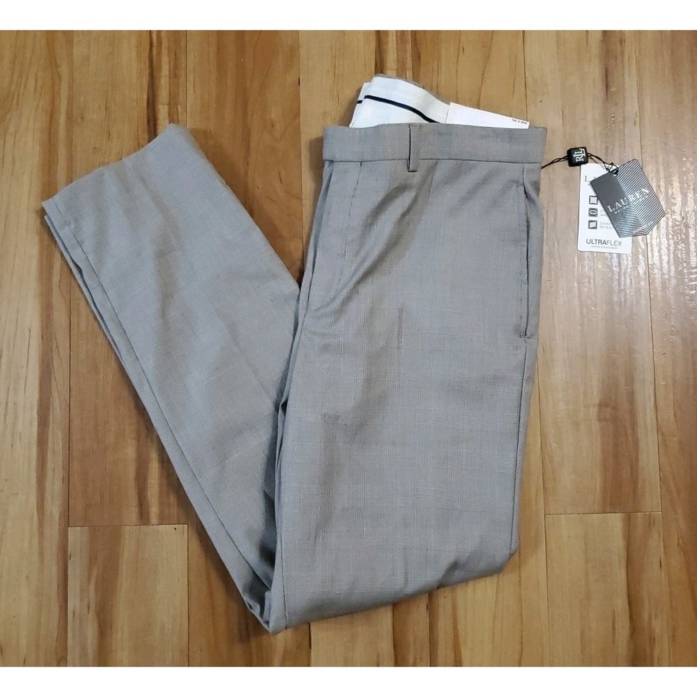 Lauren Ralph Lauren Men’s Light Gray Dress Pants